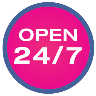 open 24-7